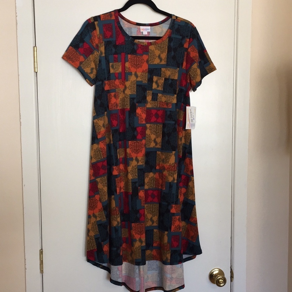 S LuLaRoe Carly Dress H02 35